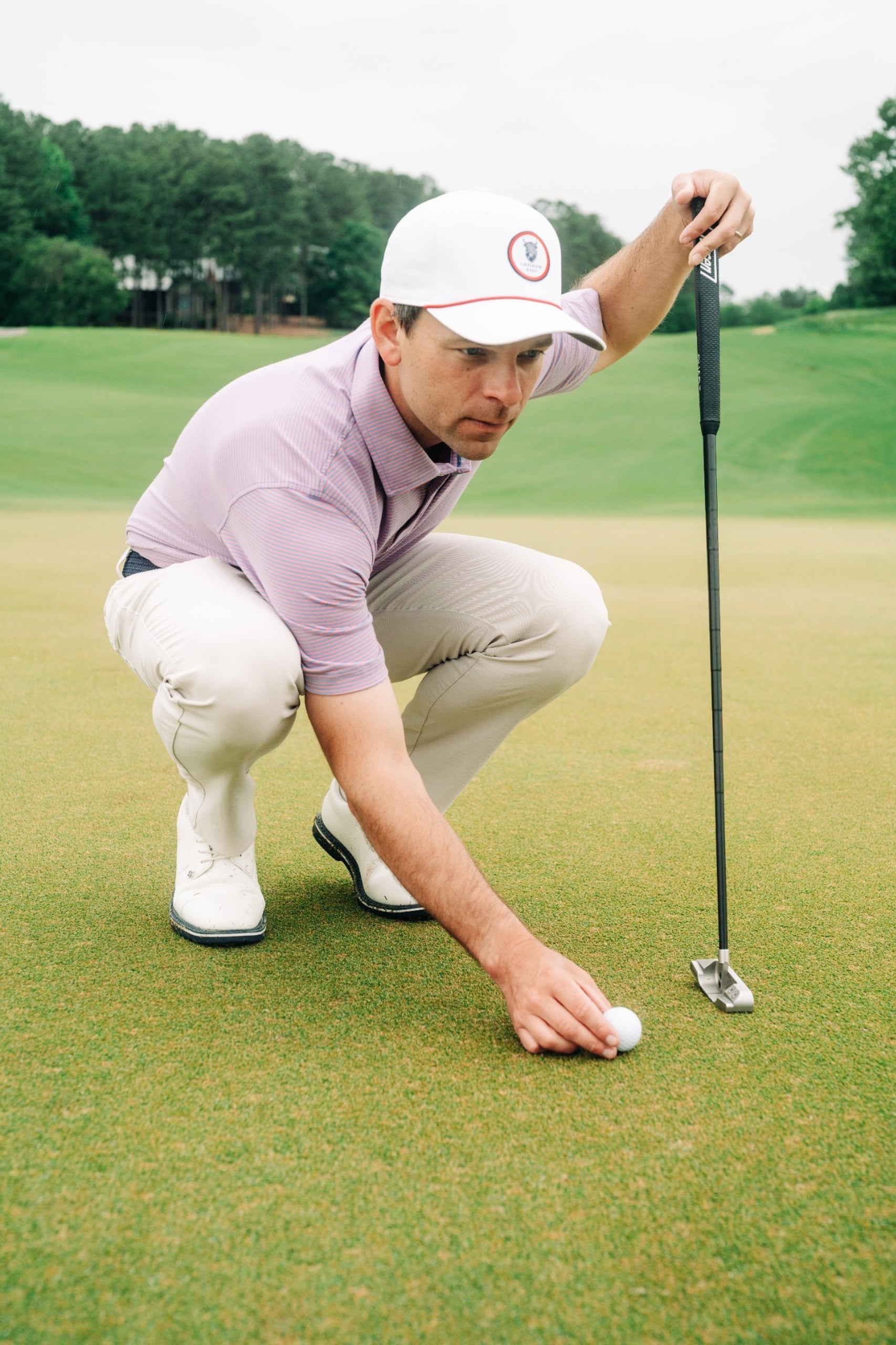 Sky Blue & Nantucket Red Polo