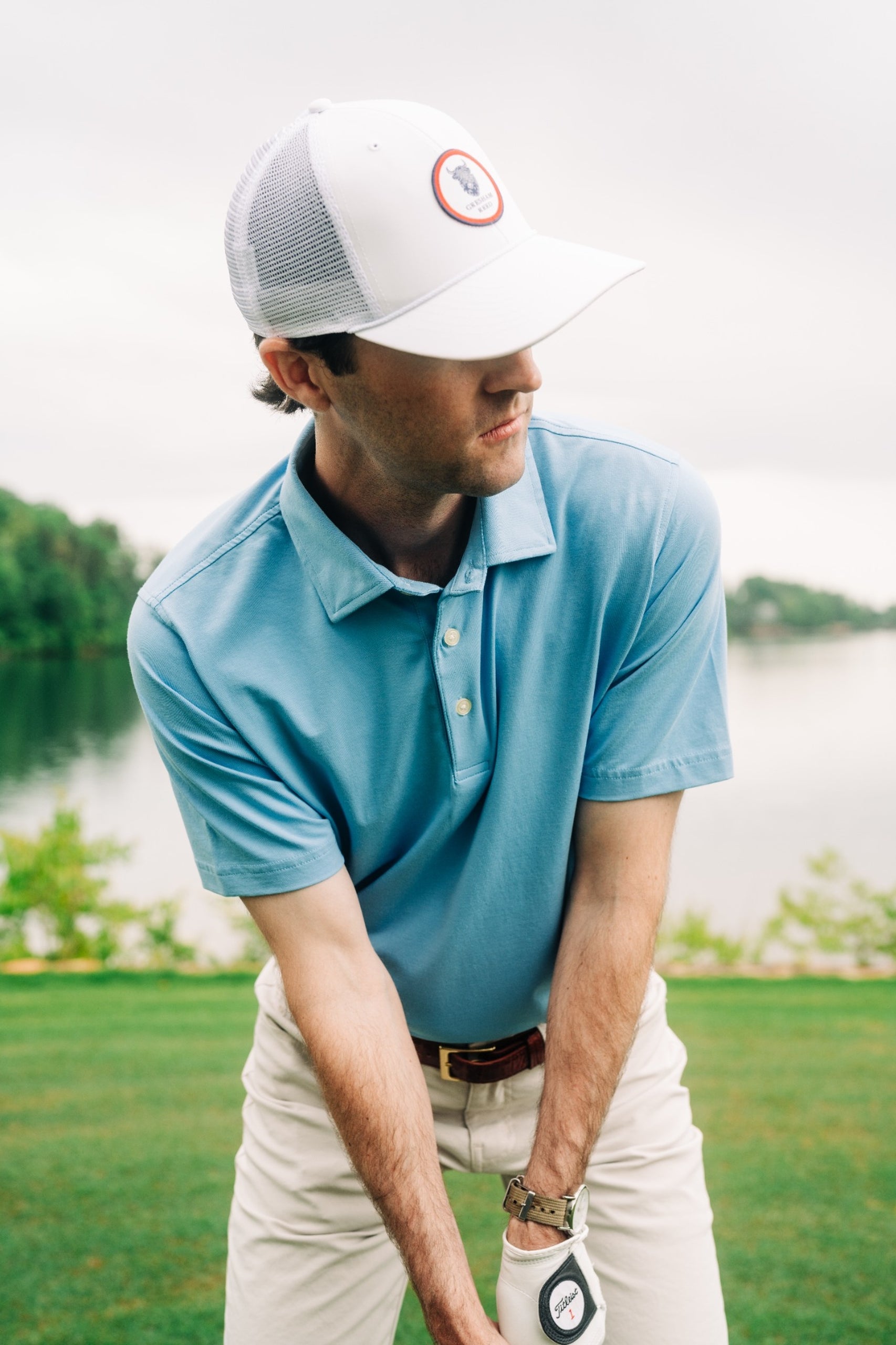 Coastal Blue Polo
