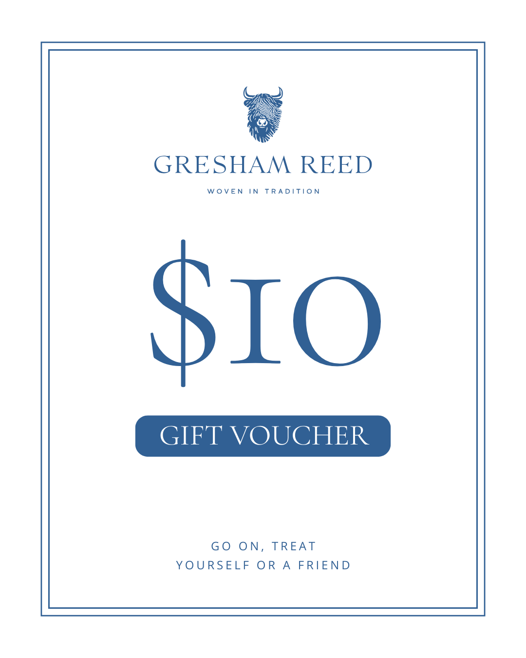 Gresham Reed Gift Card
