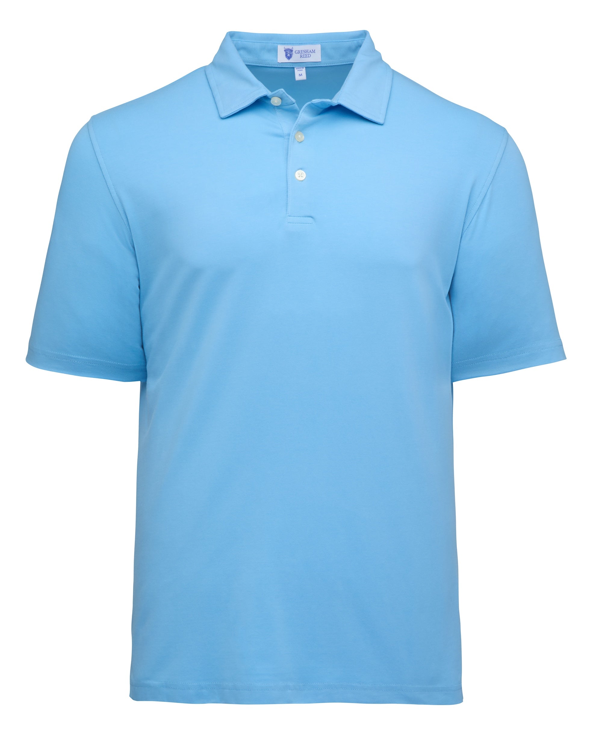 Coastal Blue Polo | Gresham Reed