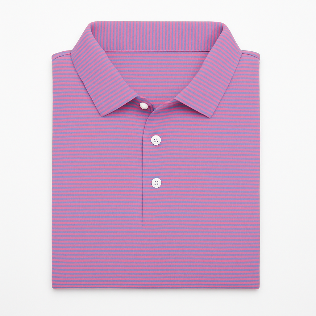 Sky Blue & Nantucket Red Polo