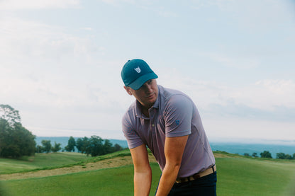 Sky Blue & Nantucket Red Polo