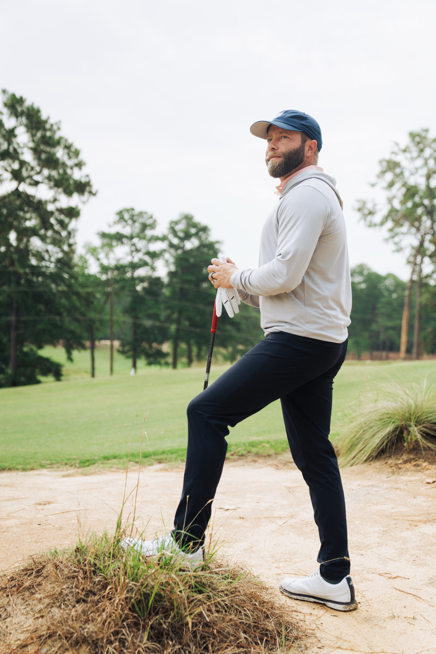 Gray Golf Hoodie