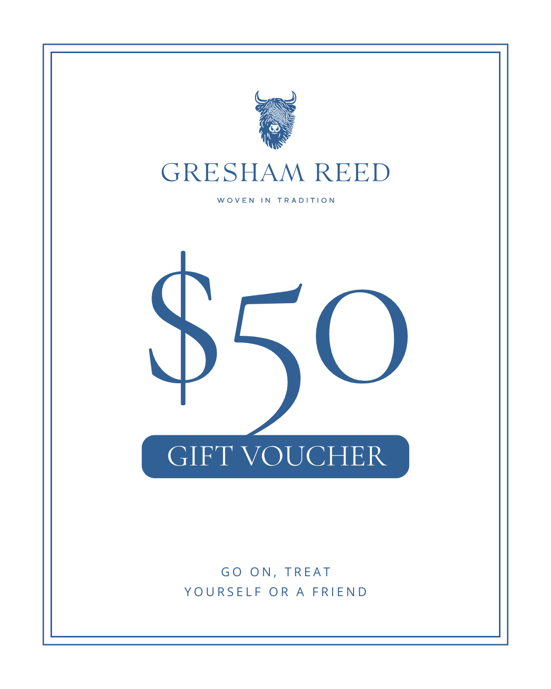 Gresham Reed Gift Card