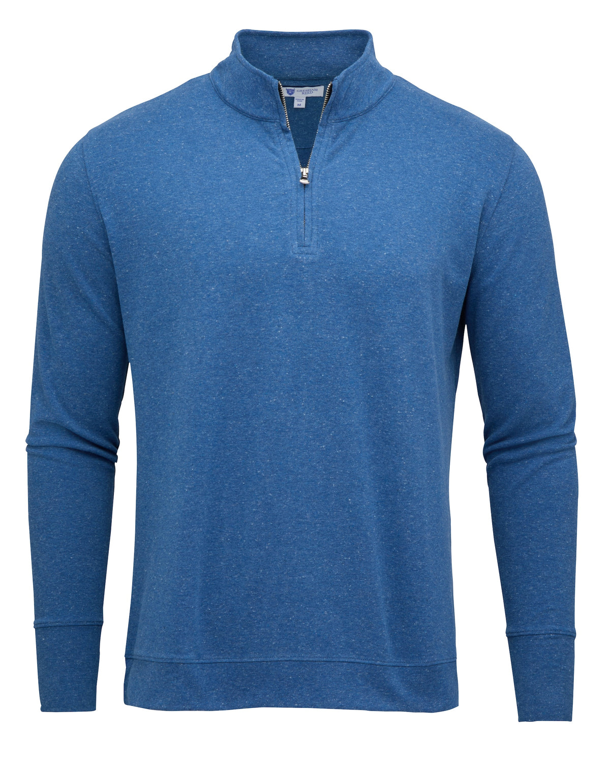 Heather Atlantic Blue Quarter-Zip