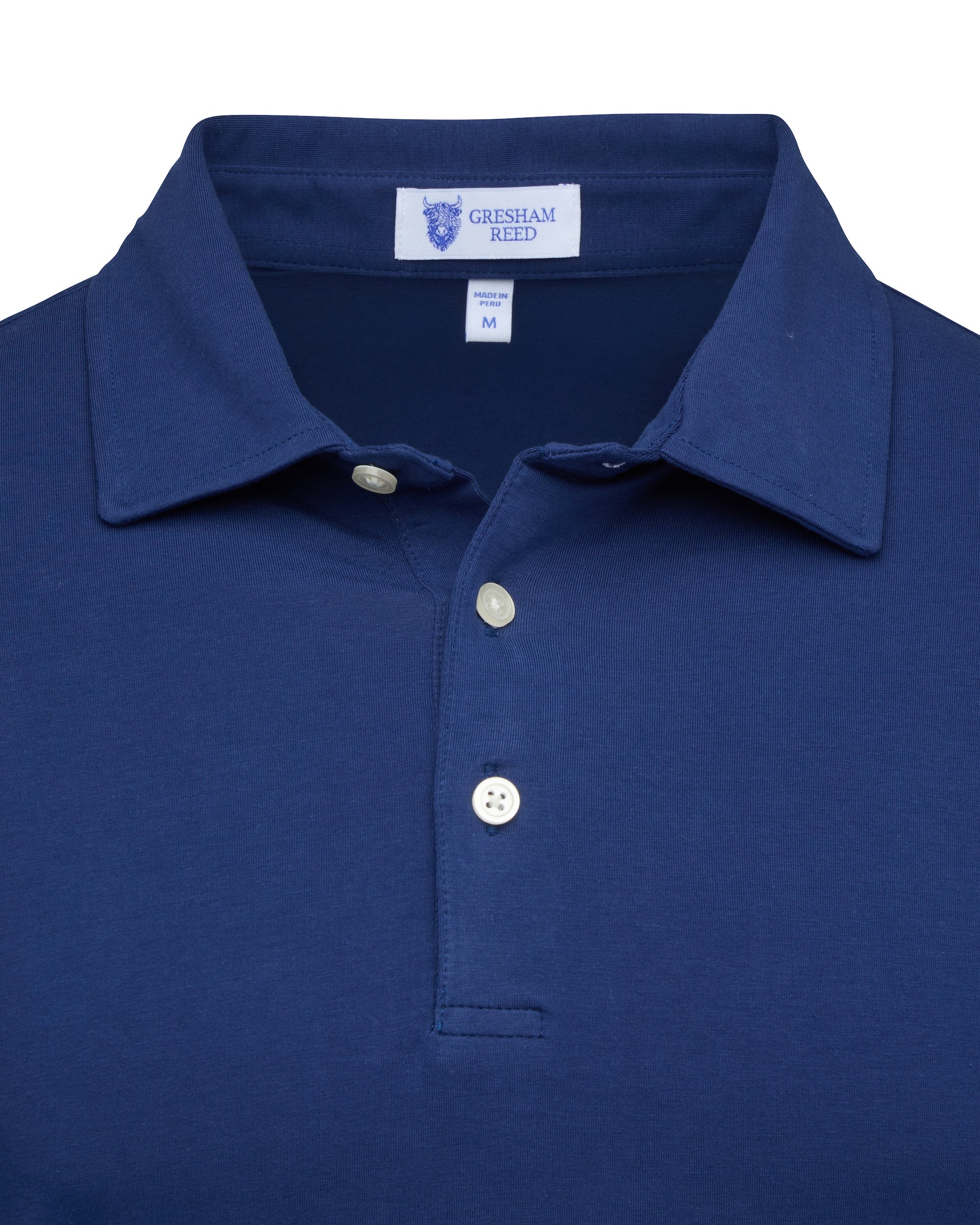 Navy Polo | Gresham Reed
