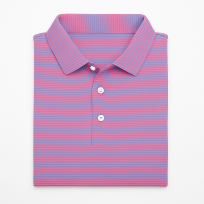 Sky Blue & Nantucket Red Polo